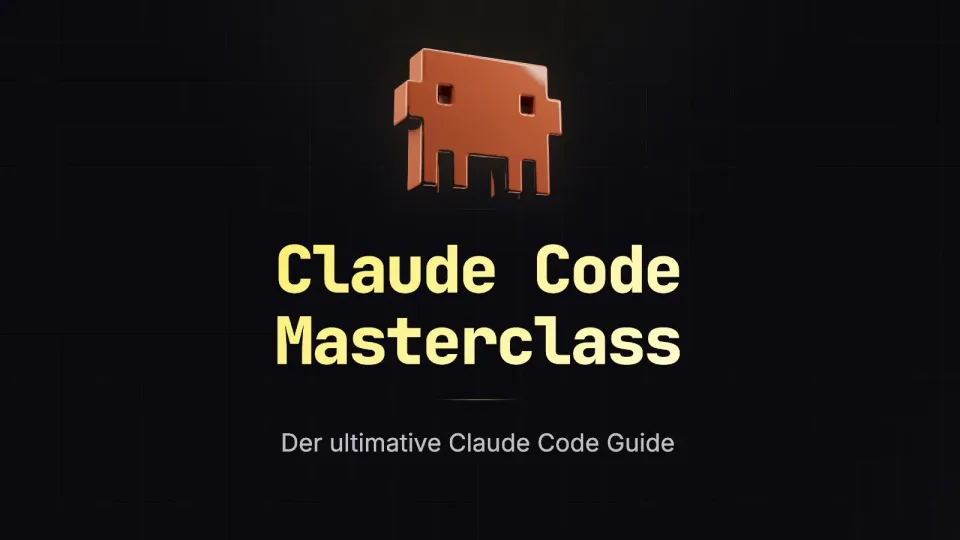 Kurs-Cover Claude Code Masterclass