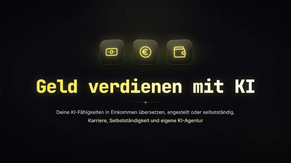 Kurs-Cover Bonus Geld verdienen mit KI