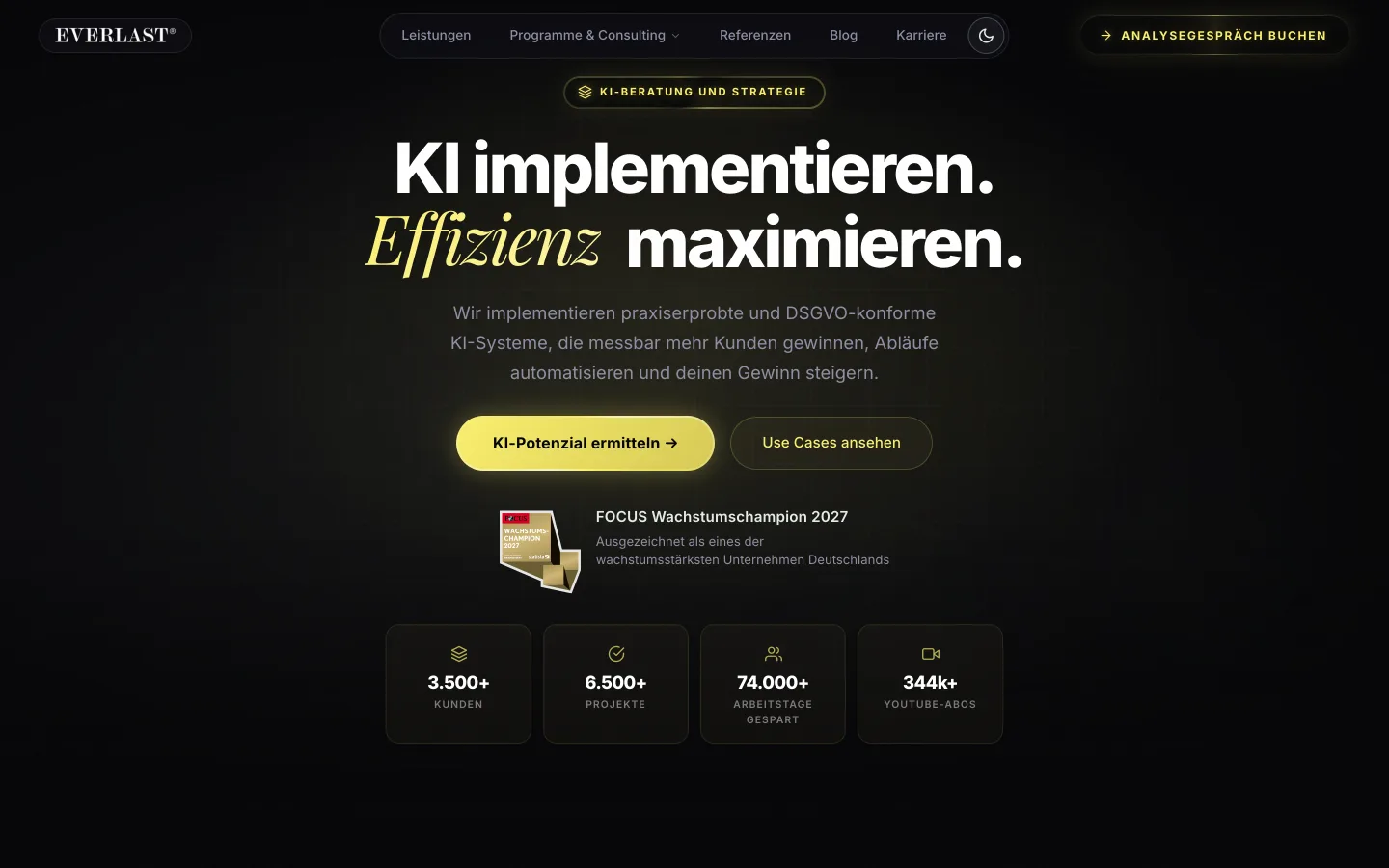 Startseite von kiberatung.de