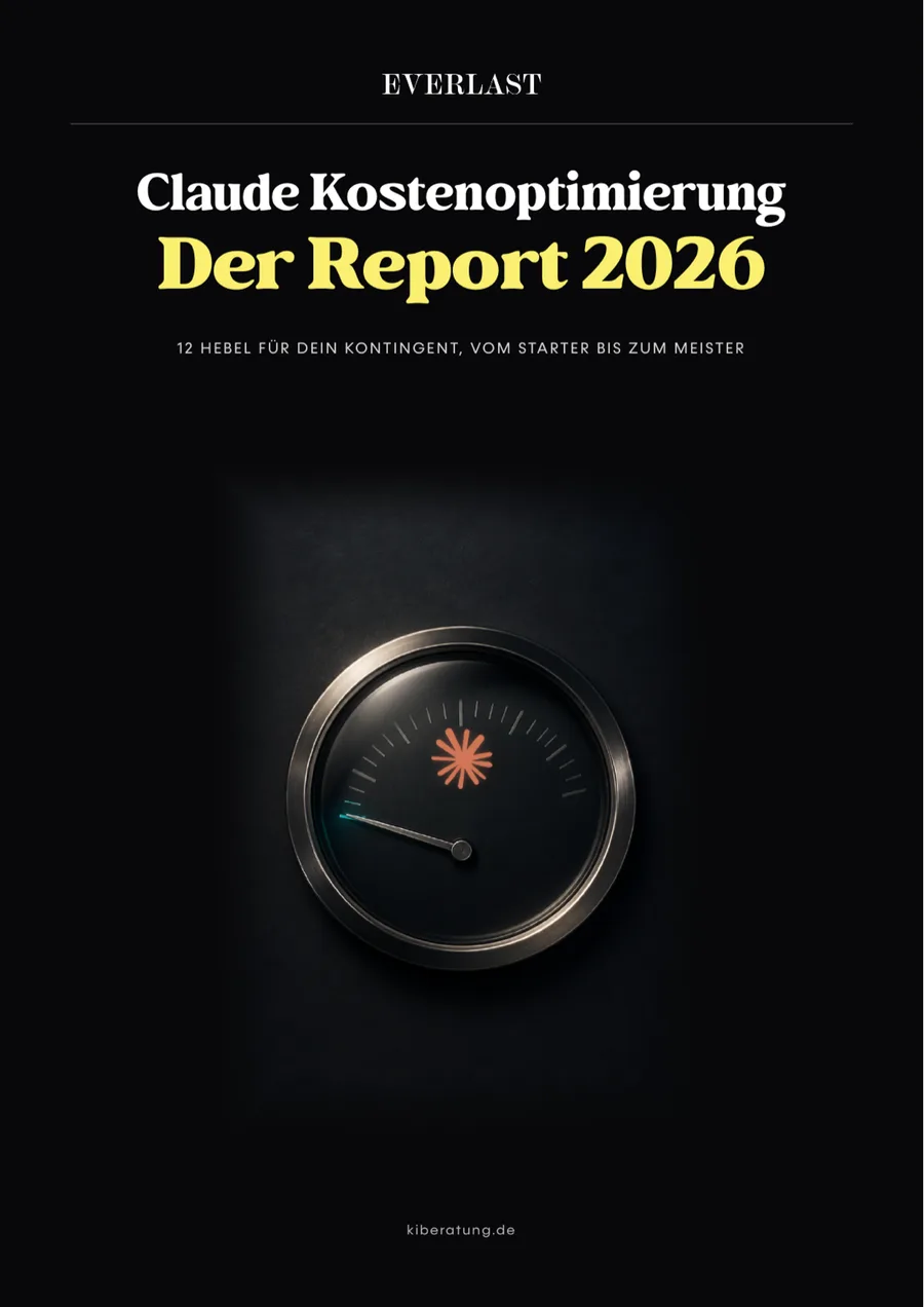 Cover: Claude Kostenoptimierung